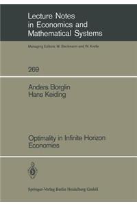 Optimality in Infinite Horizon Economies
