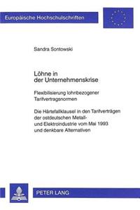 Loehne in Der Unternehmenskrise