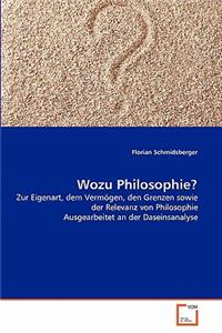 Wozu Philosophie?