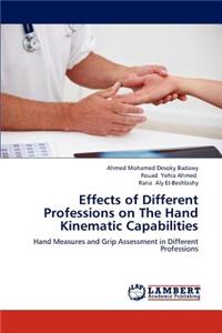 Effects of Different Professions on the Hand Kinematic Capabilities