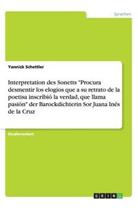 Interpretation des Sonetts 