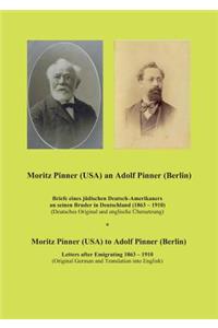 Moritz Pinner (USA) an Adolf Pinner (Berlin)