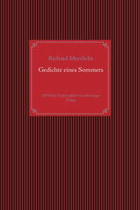 Gedichte eines Sommers