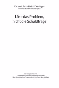Löse das Problem, nicht die Schuldfrage