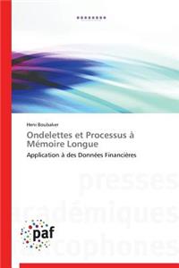 Ondelettes Et Processus À Mémoire Longue