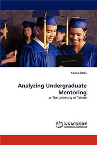 Analyzing Undergraduate Mentoring