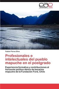 Profesionales E Intelectuales del Pueblo Mapuche En El Postgrado