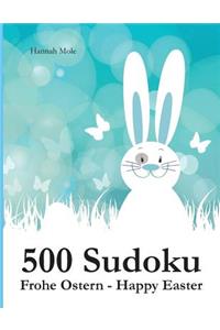 500 Sudoku Frohe Ostern - Happy Easter