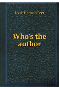 Who's the author