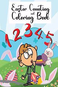 Easter Counting and Coloring Book