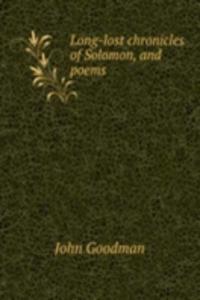 LONG-LOST CHRONICLES OF SOLOMON AND POE