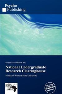 National Undergraduate Research Clearinghouse