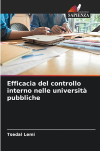Efficacia del controllo interno nelle università pubbliche