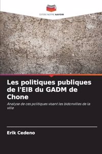 Les politiques publiques de l'EIB du GADM de Chone