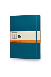 Moleskine Soft Extra Large Underwater Blue Ruled Notebook