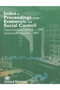 Index to proceedings of the Economic and Social Council