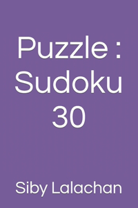 Puzzle: Sudoku 30