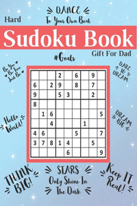 Hard Sudoku Book Gift For Dad