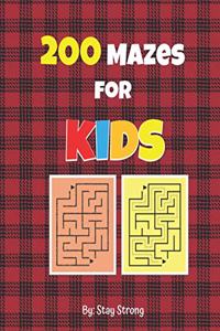 200 Mazes for kids