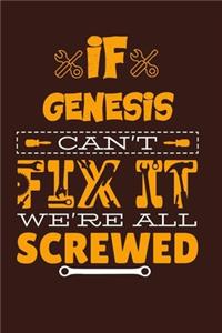 If Genesis Can't Fix It