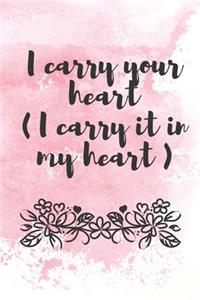 I carry your heart ( i carry it in my heart )