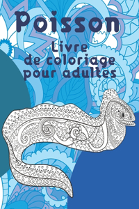 Poisson - Livre de coloriage pour adultes