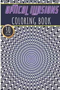 Optical Illusions Coloring Book