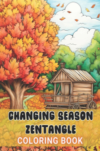 Changing Season Zentangle Coloring Book