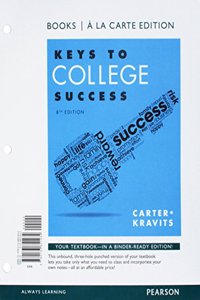 Keys to College Success, Student Value Edition Plus New Mylab Student Success -- Access Card Package