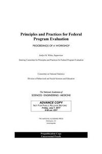 Principles and Practices for Federal Program Evaluation