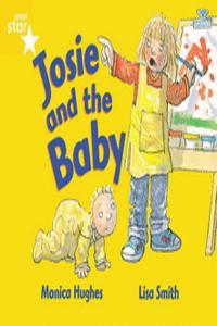Rigby Star Guided 1 Yellow Level: Josie and the Baby Pupil Book (single)