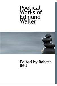 Poetical Works of Edmund Waller