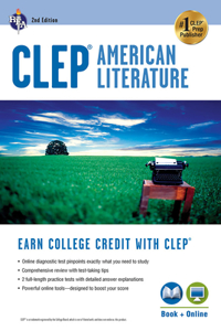 Clep(r) American Literature Book + Online