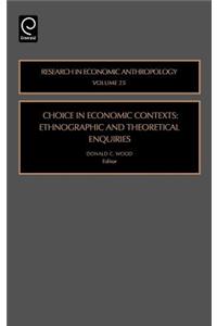 Choice in Economic Contexts