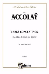 3 CONCERTINOS