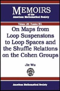On Maps from Loop Suspensions to Loop Spaces and the Shuffle Relations on the Cohen Groups