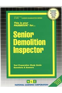 Senior Demolition Inspector