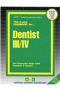 Dentist III/IV