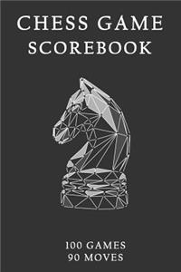 Chess Games Scorebook