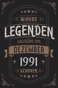 Wahre Legenden wurden im Dezember 1991 geboren