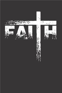 Notebook for believe on jesus god hope faith and love