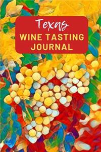 Texas Wine Tasting Journal
