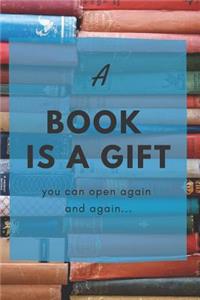 A Book is a Gift you can Open Again and Again