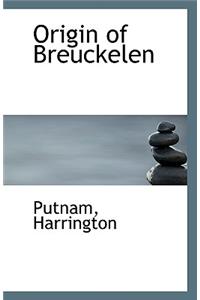 Origin of Breuckelen