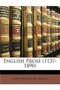 English Prose (1137-1890)