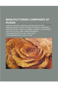 Manufacturing Companies of Russia
