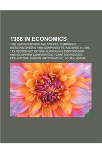1986 in Economics
