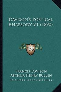 Davison's Poetical Rhapsody V1 (1890)