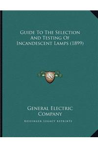 Guide To The Selection And Testing Of Incandescent Lamps (1899)