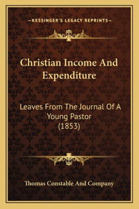 Christian Income And Expenditure